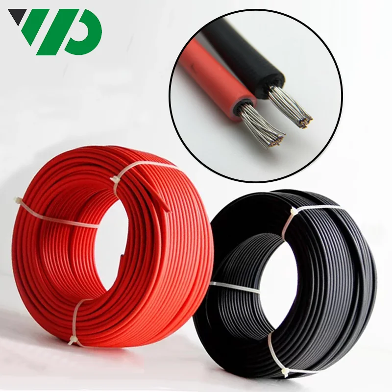 4703 Wire Approved Pv Solar Cable Pv1f 4awg 600v/1000v Sunlight