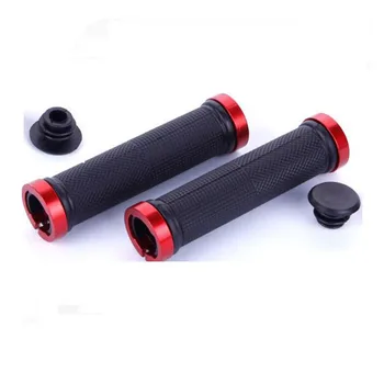 lock on bicycle grips