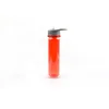 Special Design Custom Logo Slim Double Wall 2 Layer Vivid Red Space Bottle With Straw
