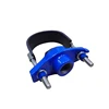 ductile iron universal tapping saddle with thread outlet