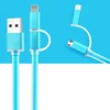 2 in 1 android charge USB data cable Micro USB Cable + USB Type C Cable