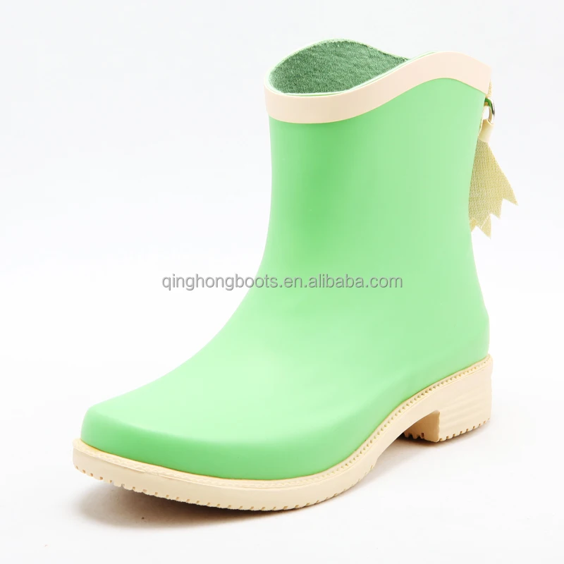 women's low cut rubber boots