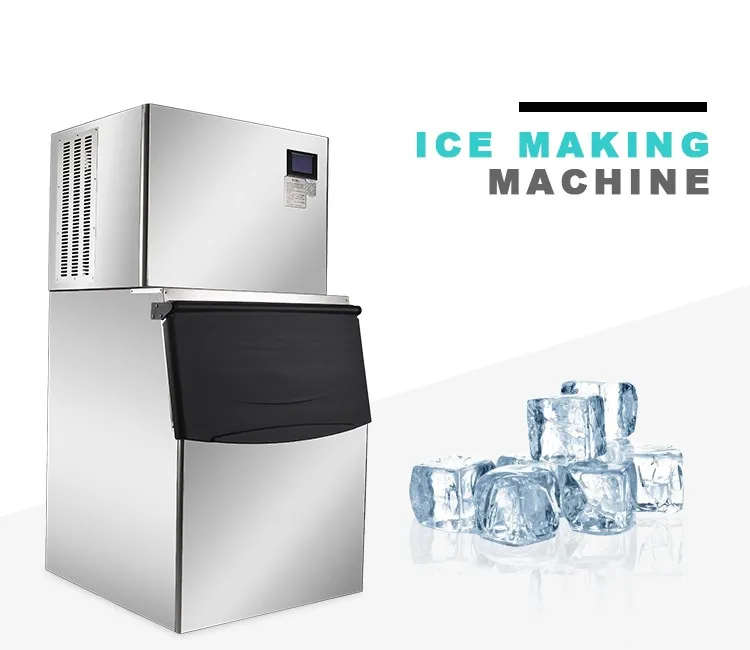New Develop Ice Machine 500kg/day Ice Cube Making Machine Buy Ice