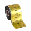 gold metallized pet thermal lamination film for coffee