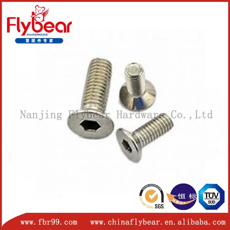 Ningvong Tornillos//Tornillos//Pernos hexagonales de Acero Inoxidable 304