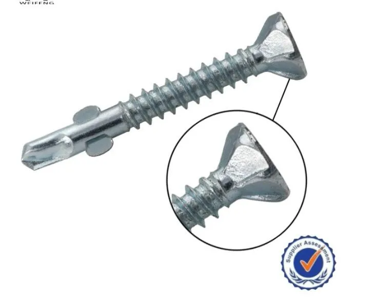 Flat Head Self Drilling Screws With Wings For Wood Buy Self Drilling