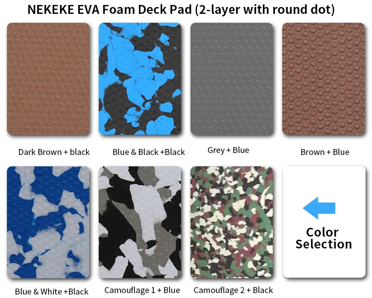 NEKEKE durable EVA foam deck pad boat yacht sails deck flooring decking Mat