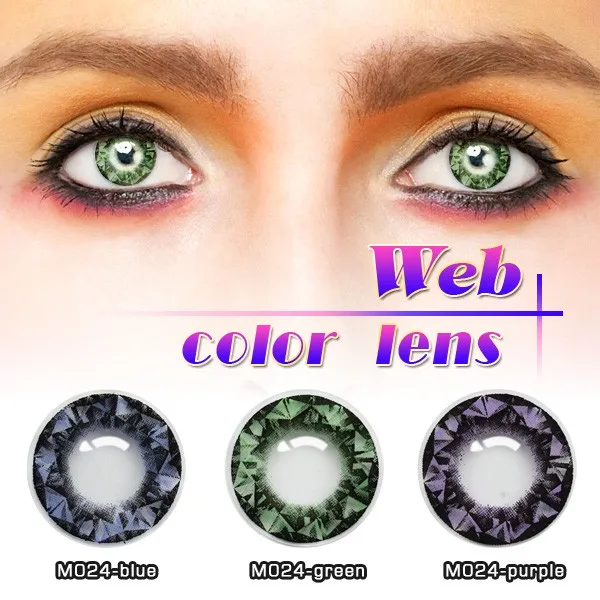 2017 Korean 1 Year Contact Lenses Wholesale With Big Diameter Contact
