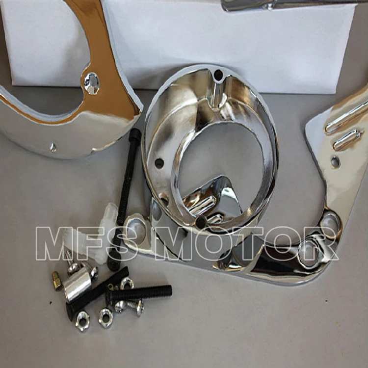 Chrome Ar Cleaner kts for 1999-2012 Yamaha Road Star 1600 XV1600A