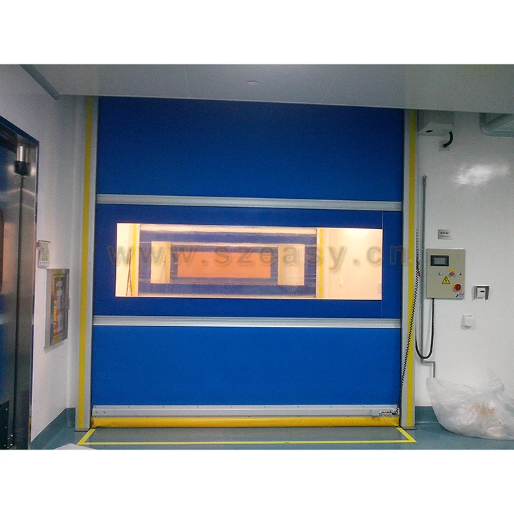 Factory Direct High Speed Pvc Shutter Door Japan Plastic Roll Up