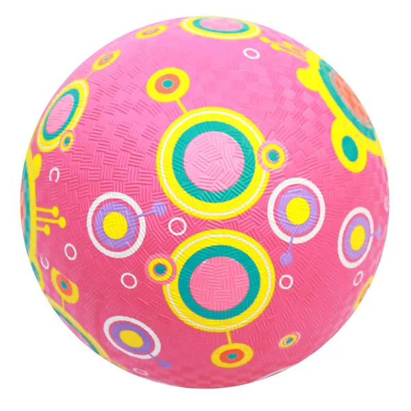 Inflatable Dodgeball Kickball With Hand Pump Rubber Dodge Ball Colorful ...