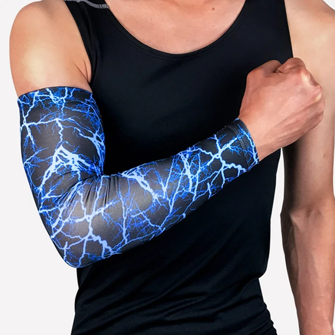 Athletic Arm Sleeves For Men Women Youth. Sports Compression,Uv