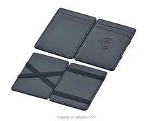 Персональный мини Тонкий Ассорти Цвет pu прекрасный кожаный кошелек с эластичным ремешком закрытия