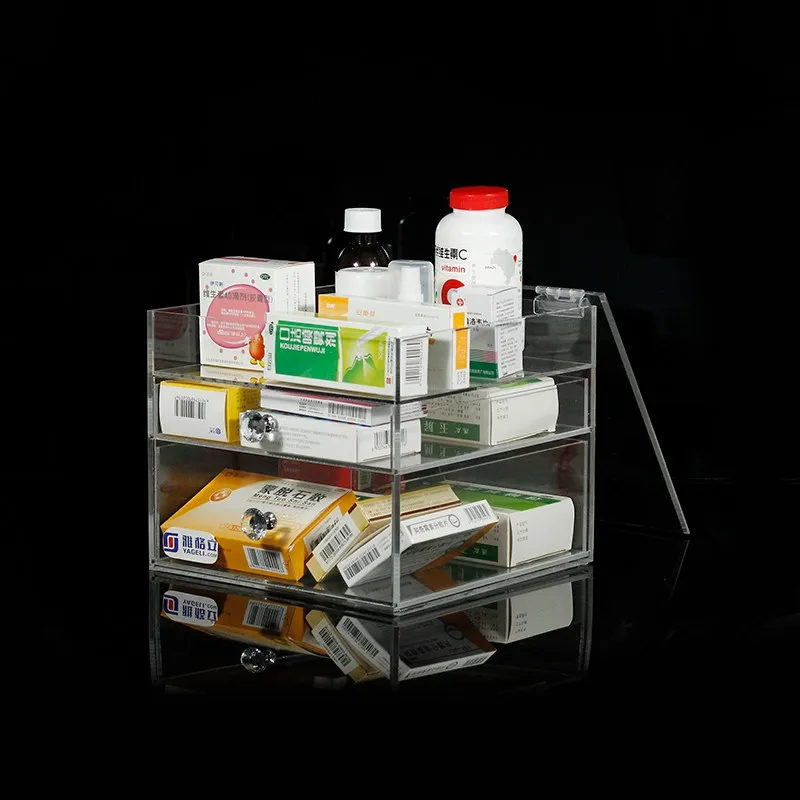 Acrylic Pill Box And Medicine Organizer,Multilayer Buy Acrylic Pill