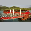 Passenger transportation corridors tourist dock for cruise ships