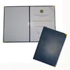 Custom leather certificate holder, a4 pu certificate folder