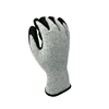 NMSHIELD A4 cut resistant glove Nitrile Coated work gloves winter warm