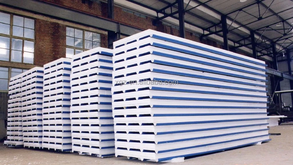 Manufacture EPS sandwich panel for roof and wall