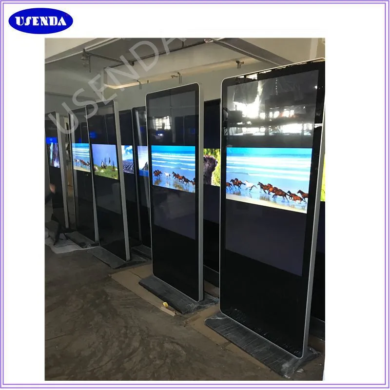 50 Inch Vertical Screen Media Lcd Advertising Player All In One Touch ...