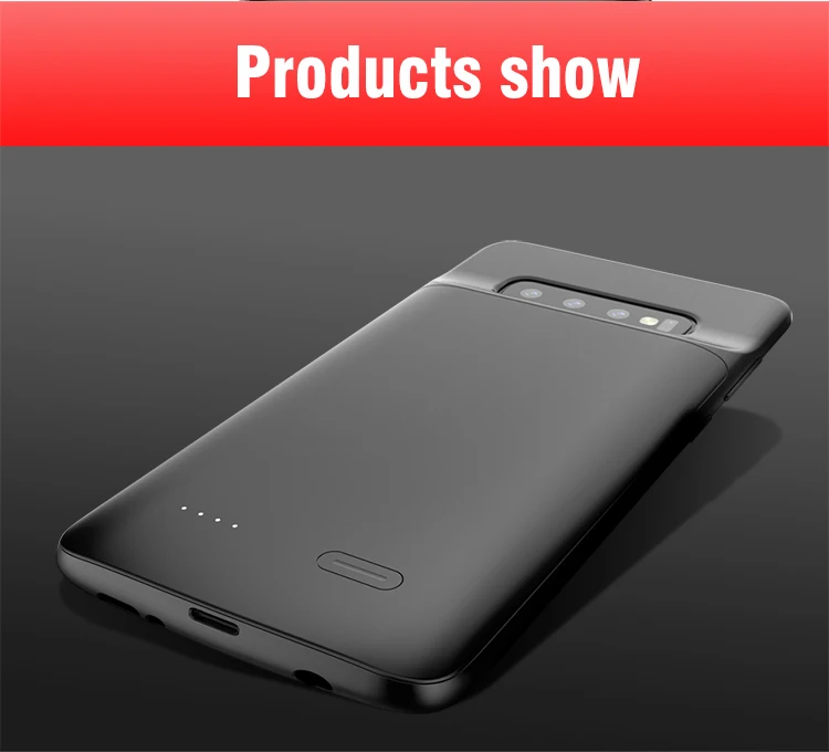 For Samsung Galaxy S10 Plus 5000 mAh S10 Plus Power Phone Case External Battery Case Backup Power Charger For S10 Samsung - ANKUX.COM
