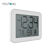 Plastic Thin Digital Wall Clock , Large Wall Clock Modern Design Wholesale