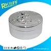 small round metal box for newborn baby presents