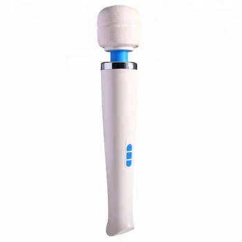 20 Speeds Magic Rechargeable Cordless Vibrator Wand Massager Body Sex ...