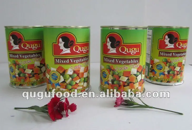 canned mixed vegetables