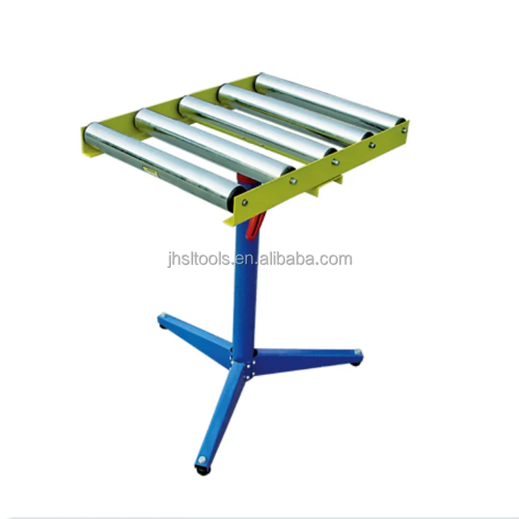 
Heavy Duty 5-Roller Work Support Adjustable Roller Stands For Wood 132LB Capacity 