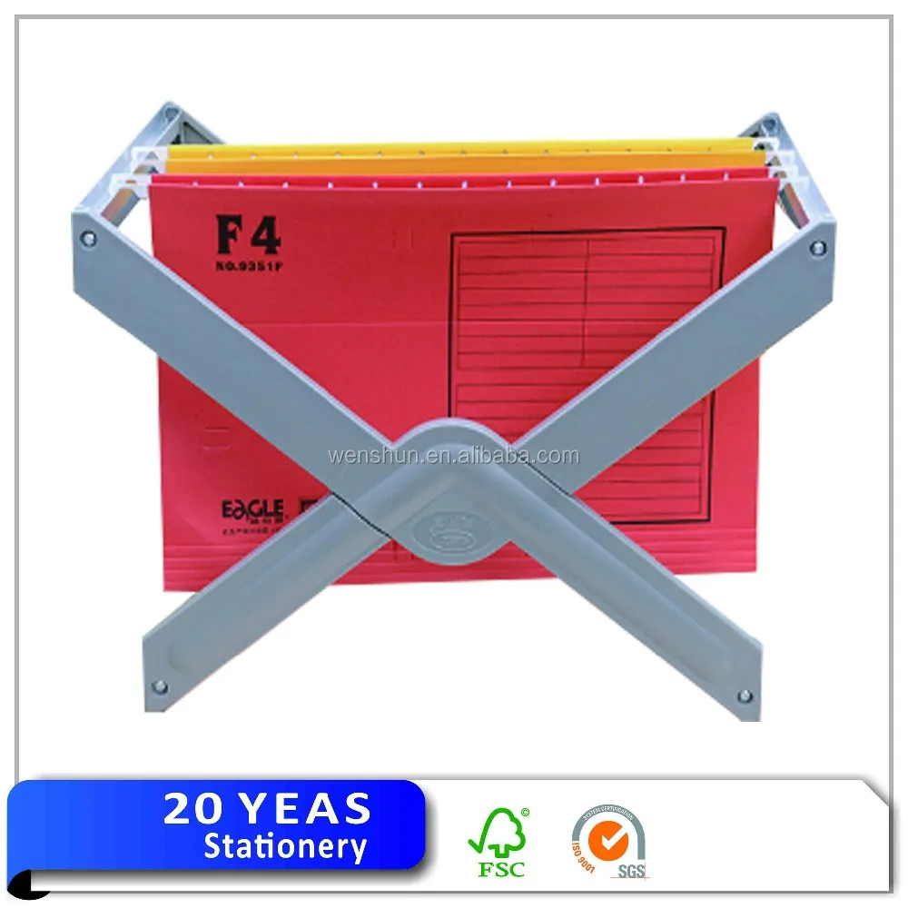 Custom Cheap Paper A3/a4/a5/a6/fc/letter Size Suspension File Folder