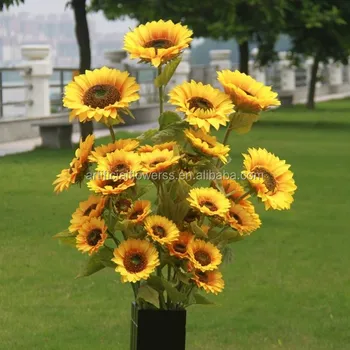 where to buy fake sunflowers