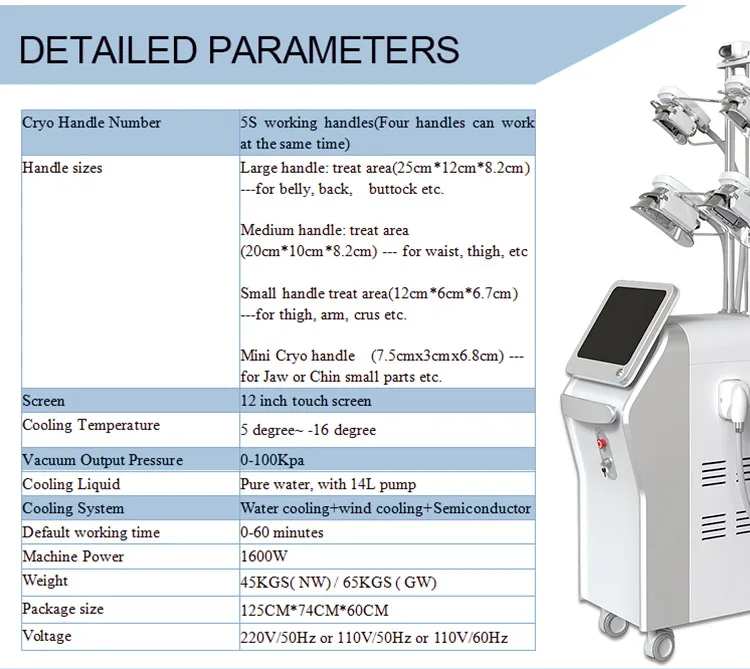 New professional fat freezing slimming cryo machine factory price