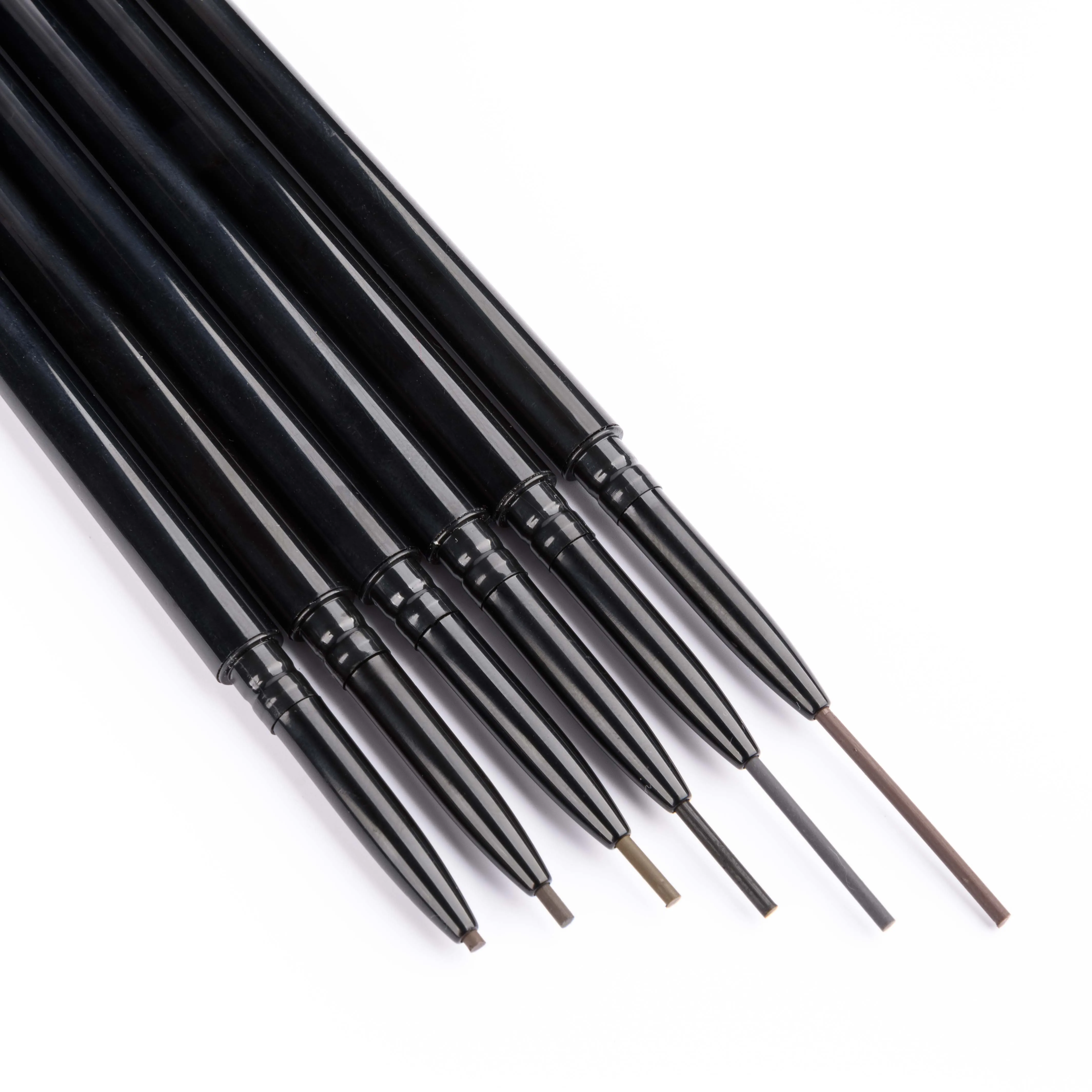 6 colors Private Label Waterproof Wholesale Eyebrow Pencil