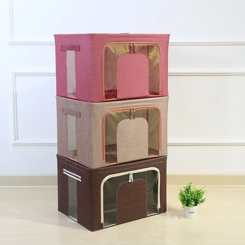 Recycled Cheap Wholesale Custom Home Oxford Pretty Storage Boxes With