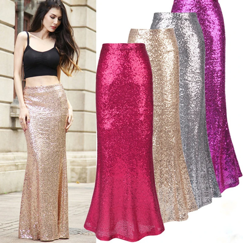 maxi party skirt