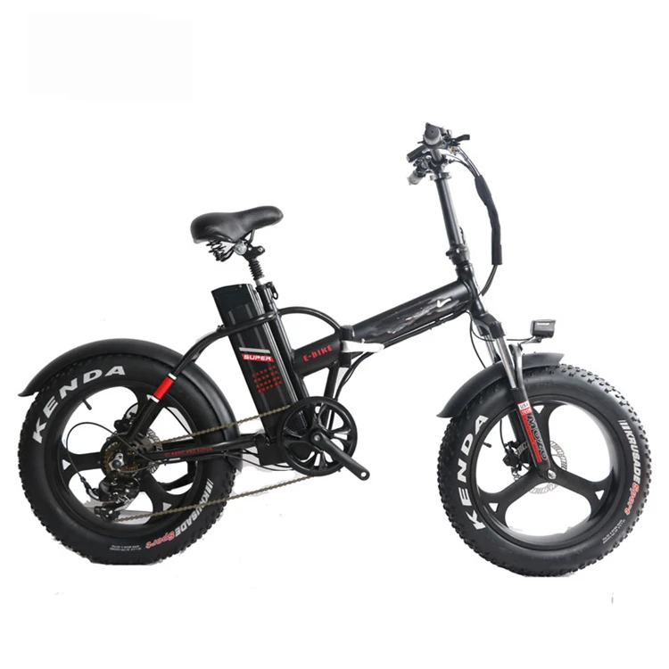 Isreal New Full Suspension Small Folding Fat Electric Bike 