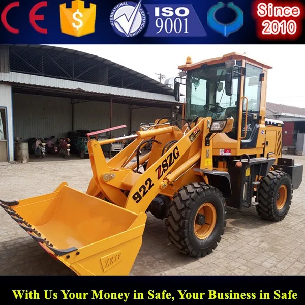 2t Small Wheel Loader Zl928 Engne Power 51kw Front End Shovel Loader