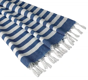 striped towels