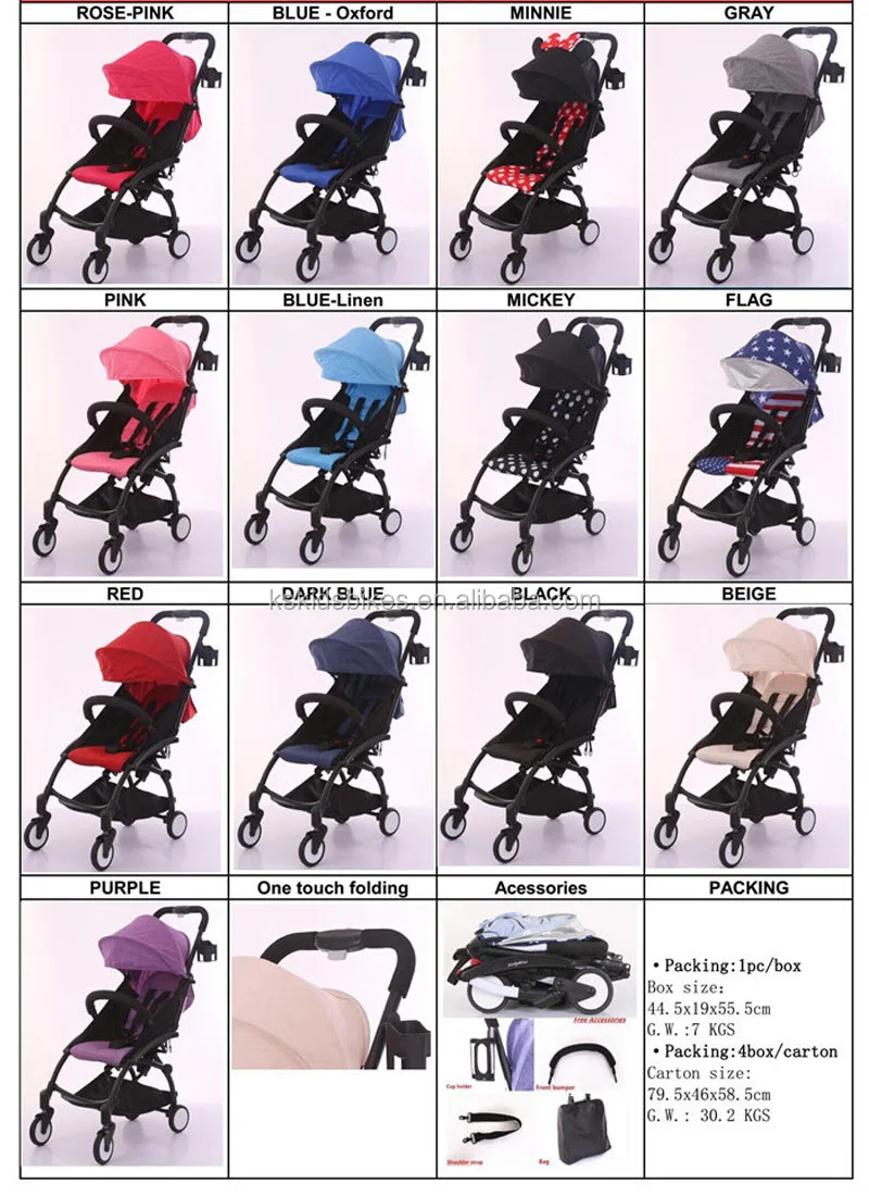 Factory Price Hotselling Aluminum Alloy Frame Baby Stroller Ksa8