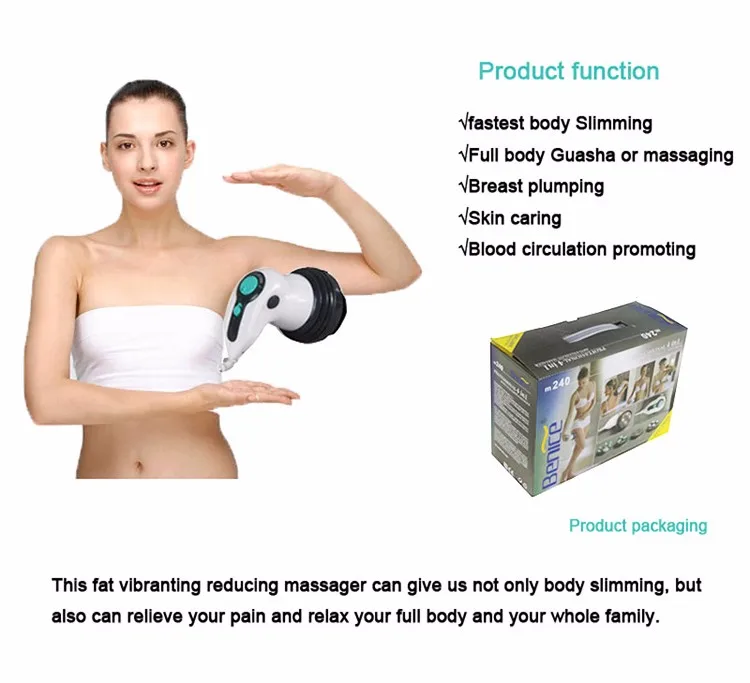 Hot Selling Full Body Vibrating Massage Machine Cellulite Massager For