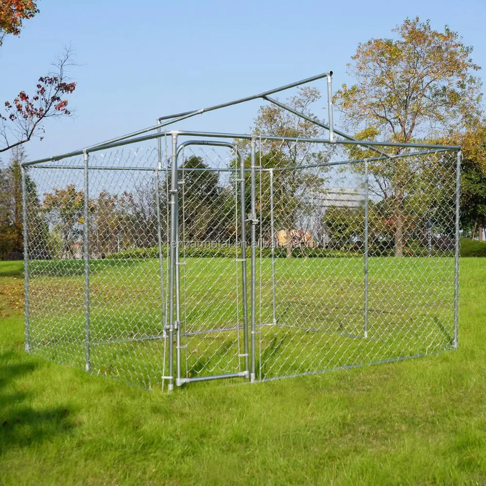 Outdoor Large Dog Kennel For Dog Run Fence Panels - Buy Steel Dog 