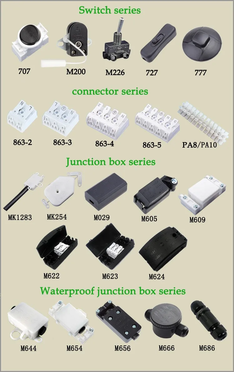 777 Series plastic foot switch request wall switch