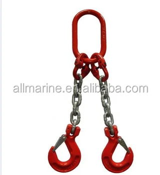 Lashing Chain With Hooks - Buy Drum Hook,Binder Chain With 2 Clevis ...