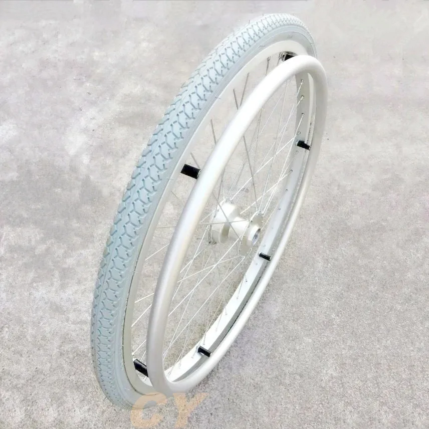 Wheelchair Spare Parts For Repair Market Top Quality 24 Inch Wheelchair