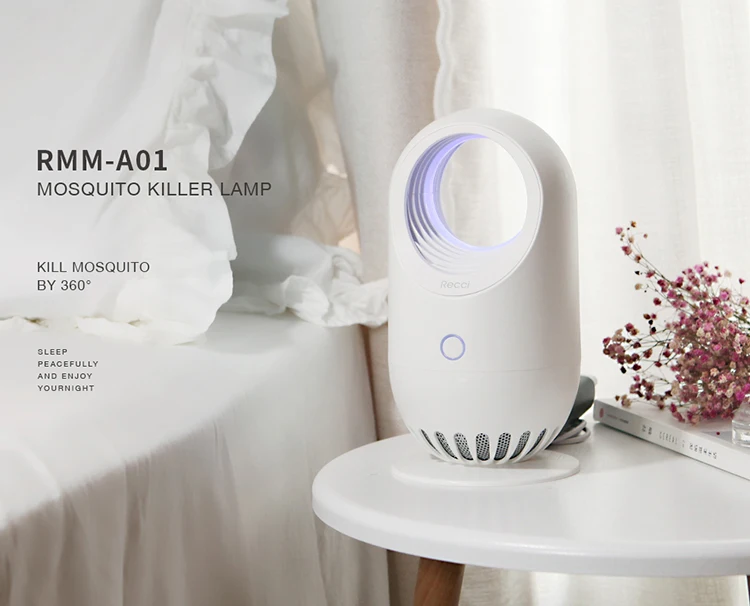 Recci Safe USB Powered Electronic Indoor Mosquito Killer Lamp for Home
