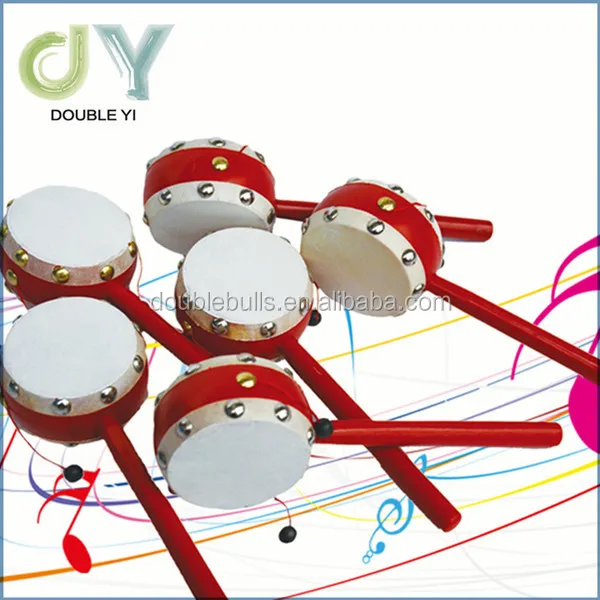 Custom/wholesale Fashion Lovely Rattledrum,Toy Hand Drum,Rattle Drum