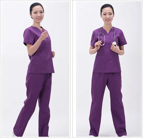 Cheap Europe Hospital Nursing Scrub Suit Design, Medical Scrub Suit