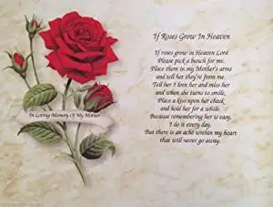 roses in memory of dad