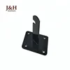 J&H Storefixture Metal Powder Coated Black Slatgrid Gridwall Mounting Bracket Grid Wall Mount Fixing Brackets for Hanging Mesh