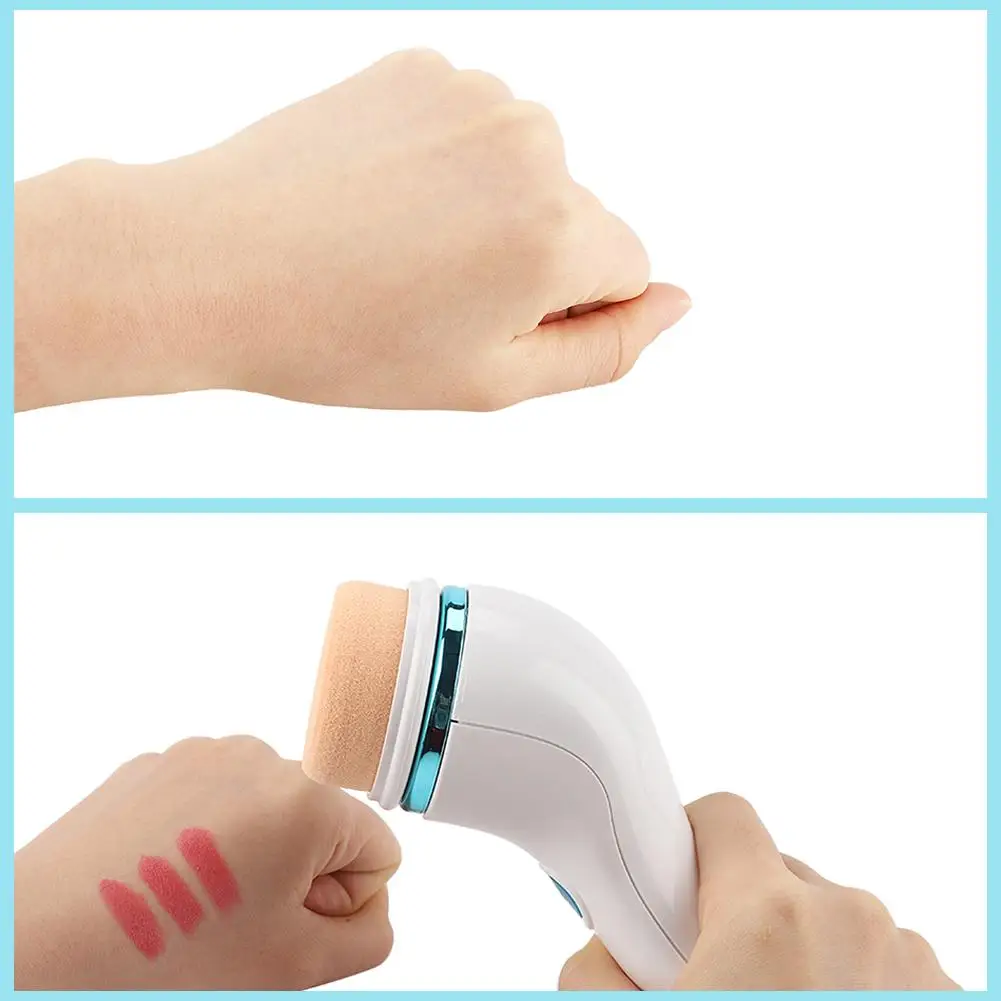 CNAIER 4 in 1 Electric Face Brush with 2 Speeds Setting Include Detachable Handle&4 Brush Head